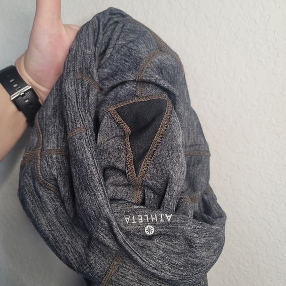 Athleta Heather Gray Mid-Rise Leggings - Picture 6 of 8